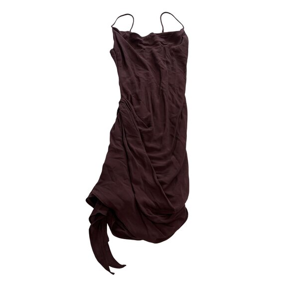 Katie May x Lily Easton Estelle Dress in Merlot - Picture 1 of 4